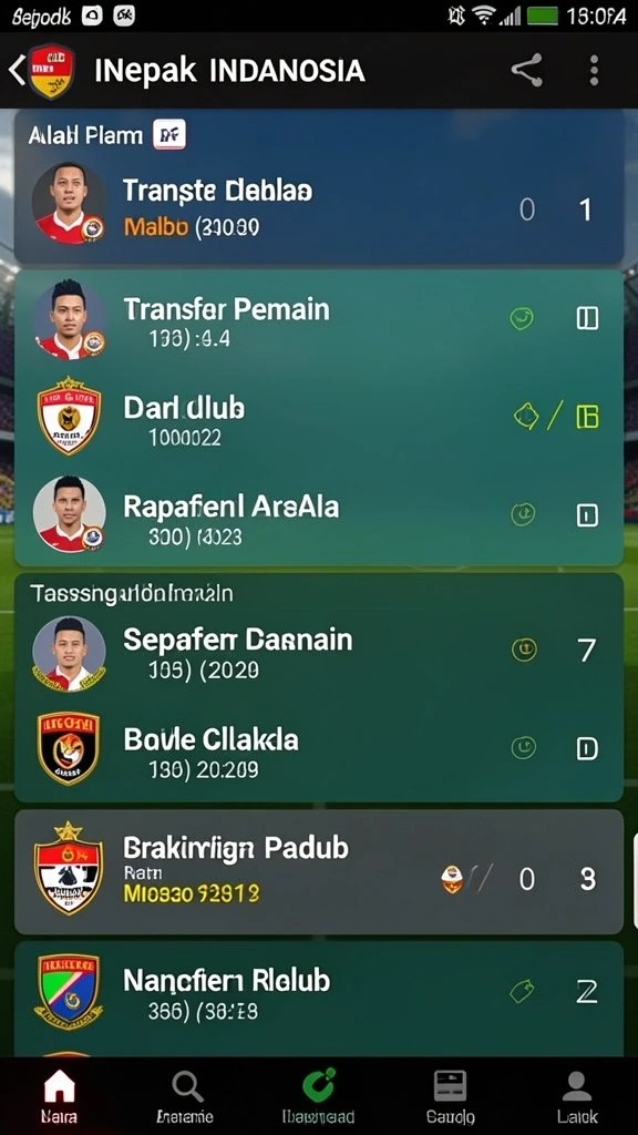 amavi88 - Tampilan antarmuka yang modern dan user-friendly.